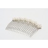 Hasegawa Pearl Comb Party Hair Ornament, Made in Japan, k-52