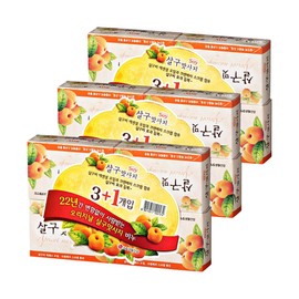 LG Household & Health Care Apricot Massage Soap 100g x 12 pieces