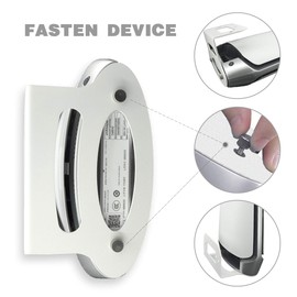 Orbi WiFi 6 Wall Mount, Sturdy Metal Made Stand Holder Bracket Compatible with Orbi Mesh WiFi 6 System RBK850 RBK851 RBK852 RBK853, RBRE963(3pcs)