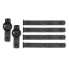 Cre8tive Hardware Magnetic Garage Door Hardware Set - Rustic Rings