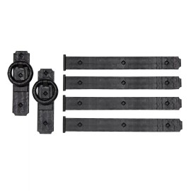 Cre8tive Hardware Magnetic Garage Door Hardware Set - Rustic Rings (6 piece) 430-07