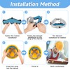 SUTETLW 10 PCS Hardhat and Safety Helmet Sweatband, Flame-Resistant, Unique