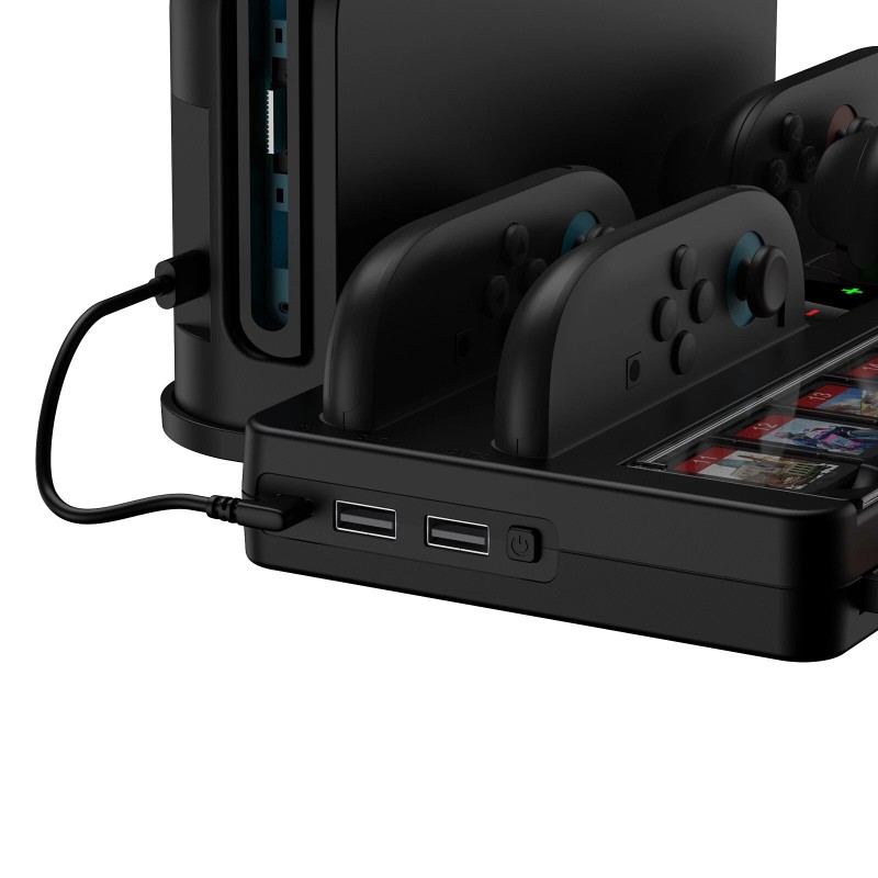 HELLCOOL Charging Dock for Switch 2 & Storage Station 4-in-1
