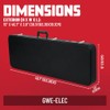 Estuche Gator color negro para guitarra eléctrica GWE-ELEC