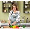 BGBDEIA Sea Otter Love Pattern Kitchen Apron for Women Men,