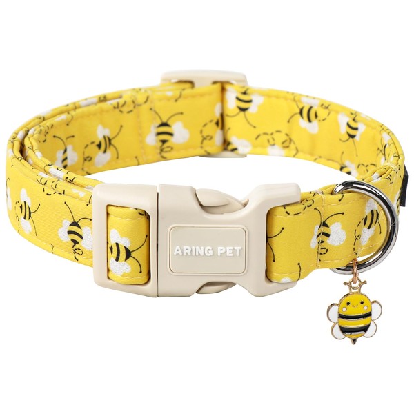 ARING PET Bees Dog Collar-Cute Dog Collar for Small Dogs,
