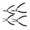 4Pcs Snap Ring Pliers Set Steel Circlip Pliers Kit with