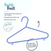 DIVCHI 20 Pack Children's Hanger Plastic Tubular Kids Hangers Non