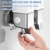 prosfalt 3 x 500ml per Cup Wall Mounted Manual Soap