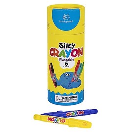 TOOKYLAND Washable Gel Crayons Set - Silky Crayons, Twist Up and Non-Toxic for Toddler Coloring, Arts & Crafts Toy for Kids 3 Year Old +