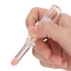 4 in 1 Makeup Brush Simple Elegant Portable Transparent Handle