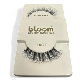 12 Pestañas Tira Bloom 100% Natural Docena Solo Modelo #dw