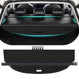 Tecoom Cargo Cover fit for Equinox GMC Terrain 2010 2011 2012 2013 2014 2015 2016 2017, Retractable Rear Car Trunk Security Cover, Anti-Peeping Shield Shade Luggage Privacy Screen