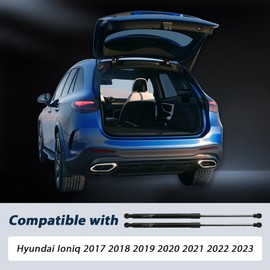Rear Hatch Lift Supports for Hyundai Ioniq 2017 to 2023 (Pack of 2) Tailgate Shock Struts OE# 81771G200