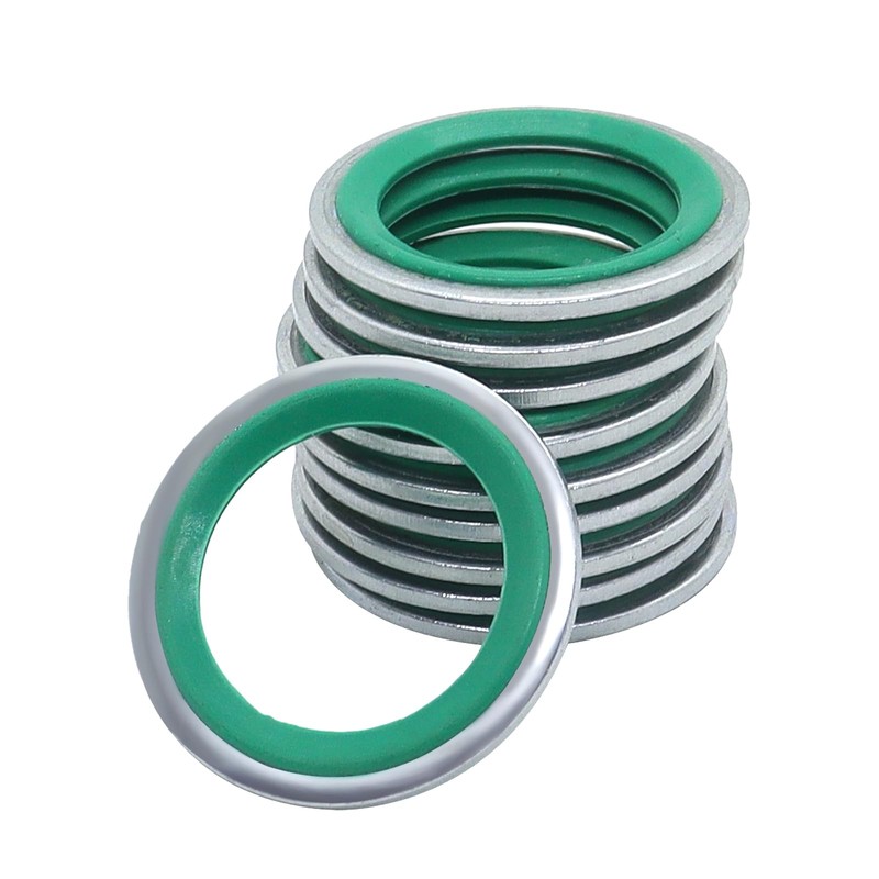 Air Conditioning Compressor Port Seal Washer Kit A/C Gasket Assortment