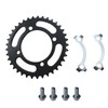 Adsspro Motorcycle 420 37T Rear Sprocket Chain 76mm ID for