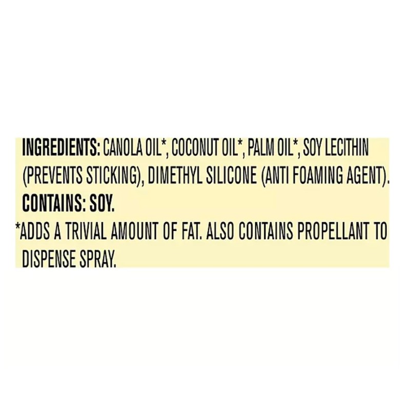 Original No-Stick Cooking Spray 100% Natural Canola Oil (2 pack
