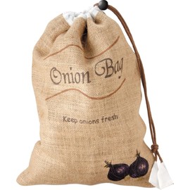 Tea Life 31012 Vegetable Storage Bag, Onion, Width 10.8 x Depth 15.0 inches (27.5 x 38 cm), Veggie Bag