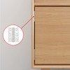 Pack of 4 Hinges Foldable 66 mm × 38 mm,