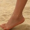 Havopso 18K Gold Plated Ankle Bracelets for Women Waterproof