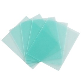 SPORTARC 10pcs 120x95mm Plastic High Temperature Resistance Transparent Protective Plate Replacement Lens for Welding Outer or Inner Protective Film of Cover