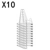 30pcs Clear Acrylic