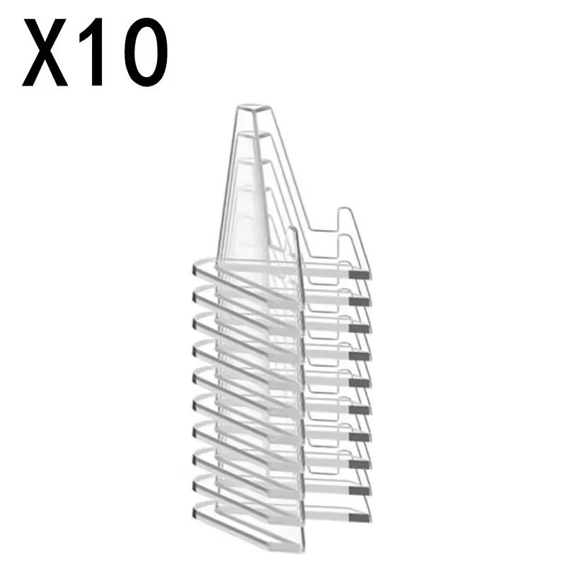 30pcs Clear Acrylic