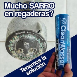 ANTISARRO PARA TINACOS Y CISTERNAS DESDE 400 A 1,100lts CleanWasser Premium Previene formación de Sarro, Descalcificador de agua para Tinaco, Cisternas y Depósitos de 450 a 1100 L