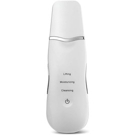 limpiador espátula + Maquina facial de radiofrecuencia +Vapor facial portátil + Esponja de maquillaje y 1 bolsa para transportarlo