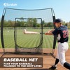 Sturdum 7 x 7 ft Baseball Net with Batting Tee,