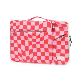 laptop case (3018-Pink Checker, 15-15.6 inch)
