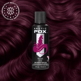 Arctic Fox Vegan and Cruelty-Free Semi-Permanent Hair Color Dye (4 Fl. Ounces, Ritual)