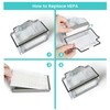 Lefant 4PCS Hepa Filter Replacement Accessories for Lefant M310 Robot