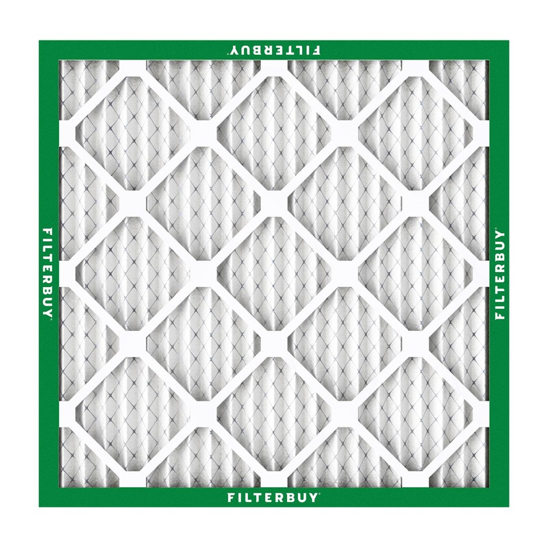 Filterbuy 20x20x1 Air Filter MERV 8 Essential Dust & Allergy