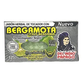 Jabón Facial De Bergamota 125g Del Indio Pápago Pack De 5