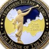 Armor Coin & Emblem - LDS Gilbert Temple Medallion