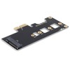 PCIE to M.2 Converter Adapter Module Board SSD Support PCIEx1/x4/x8/x16