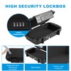 Portable Anti Theft Safe Box 4 Digit Combination Security Case