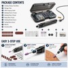 Cordless Rotary Tool Kit for DIY Crafts – 6-Speed Rechargeable