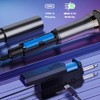 2 Pcs Micrófono de Karaoke Inalámbrico, Micrófonos Dinámicos Recargables, Bocina