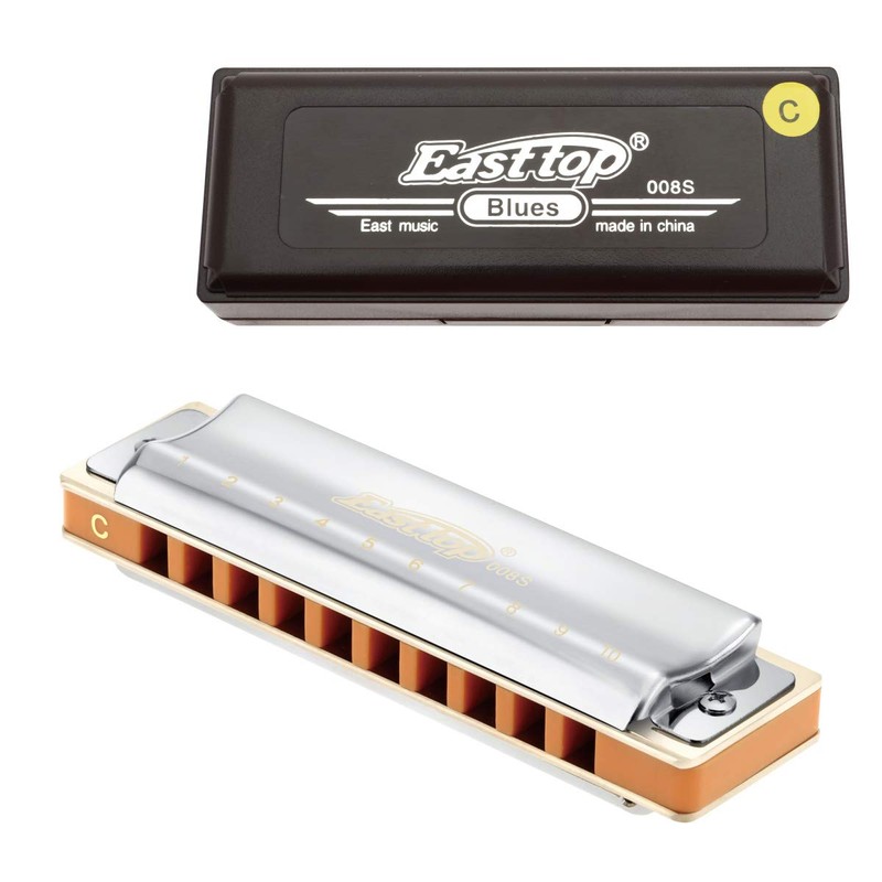 East top Harmonica, Advanced Diatonic Harmonica Key of C, 10