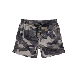 Brandit Swim Shorts Various Colours Sizes S to 3XL, Grey camo, L