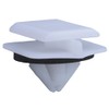 Rexka Door Cladding Moulding Clips with Sealer for Ford Edge