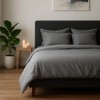 VelvetHome Bed Linen 140 x 200 cm Cotton Grey Oeko-Tex