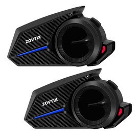 Motorcycle Helmet Headset 8 Riders Communication System X8 Intercom with Music Sharing/HiFi Sound/3 EQ Music Modes/DSP&CVC Noise Cancellation/IP67/FM Radio/Wake up Siri（2 Pack）