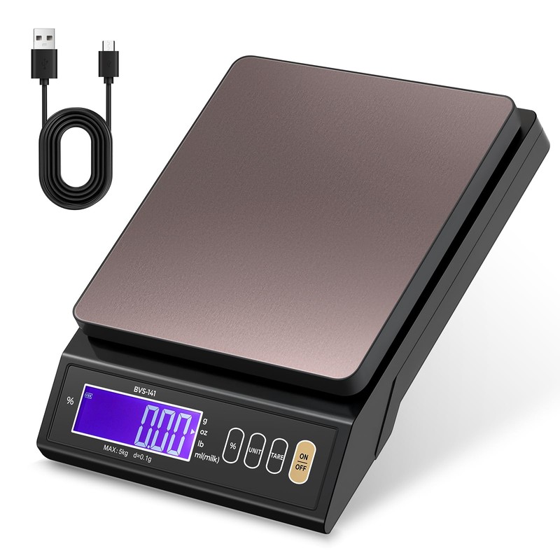 Bonvoisin Baking Scale 0.1 Gram Accuracy Digital Scale for Kitchen,