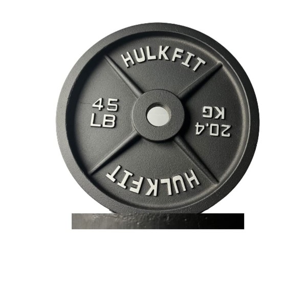 HulkFit 2-inch Olympic Steel Plate, 45lb Single