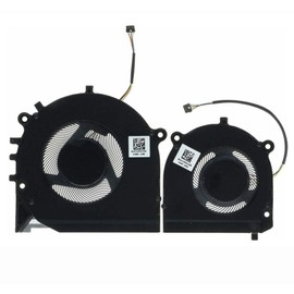 Fleshy Leaf New CPU+GPU Cooling Fan Replacement for Lenovo ThinkBook 13s-IWL 13s-IML K3-IWL S540-13IWL Series DFS5K123043630 FLDU DFS150305140T FL03