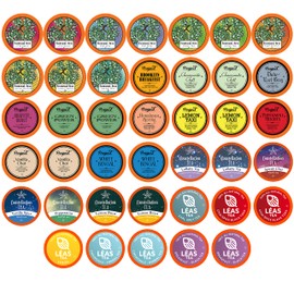 Two Rivers Assorted Tea Sampler Variety Pack for Keurig K-Cup Brewers, 40 Count