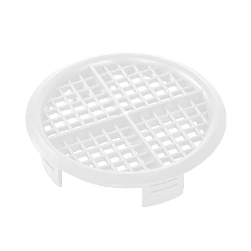 25 x White Plastic 70mm Round Soffit Air Vents/Upvc Push